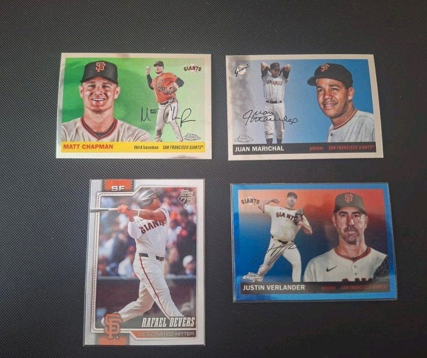 San Francisco Giants Honkbal Kaarten - Diverse Spelers, Ophalen of Verzenden, Zo goed als nieuw, Buitenlandse clubs, Spelerskaart