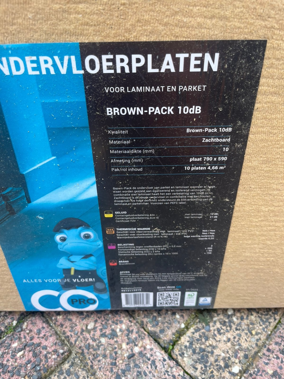 Ondervloer platen, Ophalen, Nieuw, Overige materialen, Minder dan 20 mm