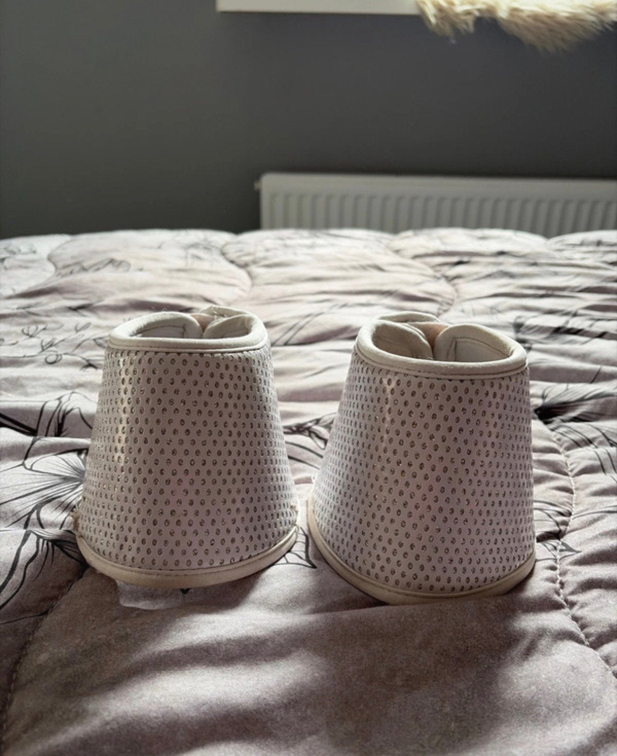 Anky white glitter springschoen M, Ophalen of Verzenden, Gebruikt, Rond