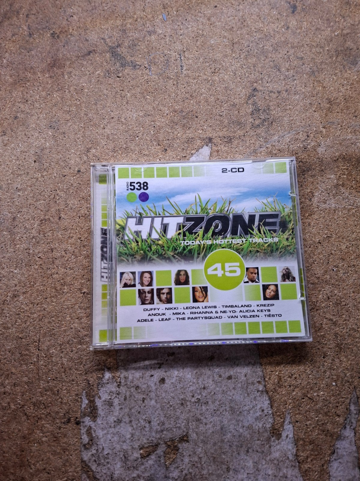 Hitzone 45 - 2-CD verzamelalbum met tophits, Cd's en Dvd's, Gebruikt, Pop, Ophalen of Verzenden, Verzamelalbum