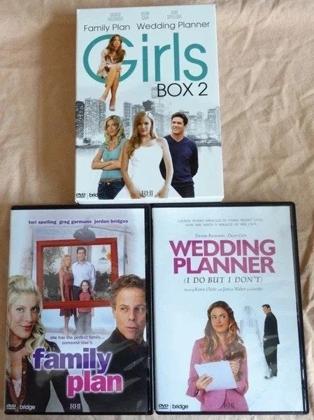 Girls Box 2 Family Plan & Wedding Planner dvd 2-dvd box, Engels, Verzenden, Alle leeftijden, Romantische komedie
