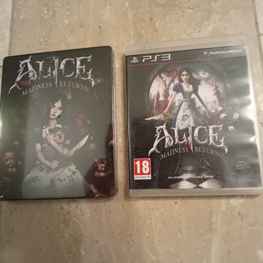 Alice Madness Returns Game and Steelbook, Vanaf 18 jaar, 1 speler, Zo goed als nieuw, Ophalen