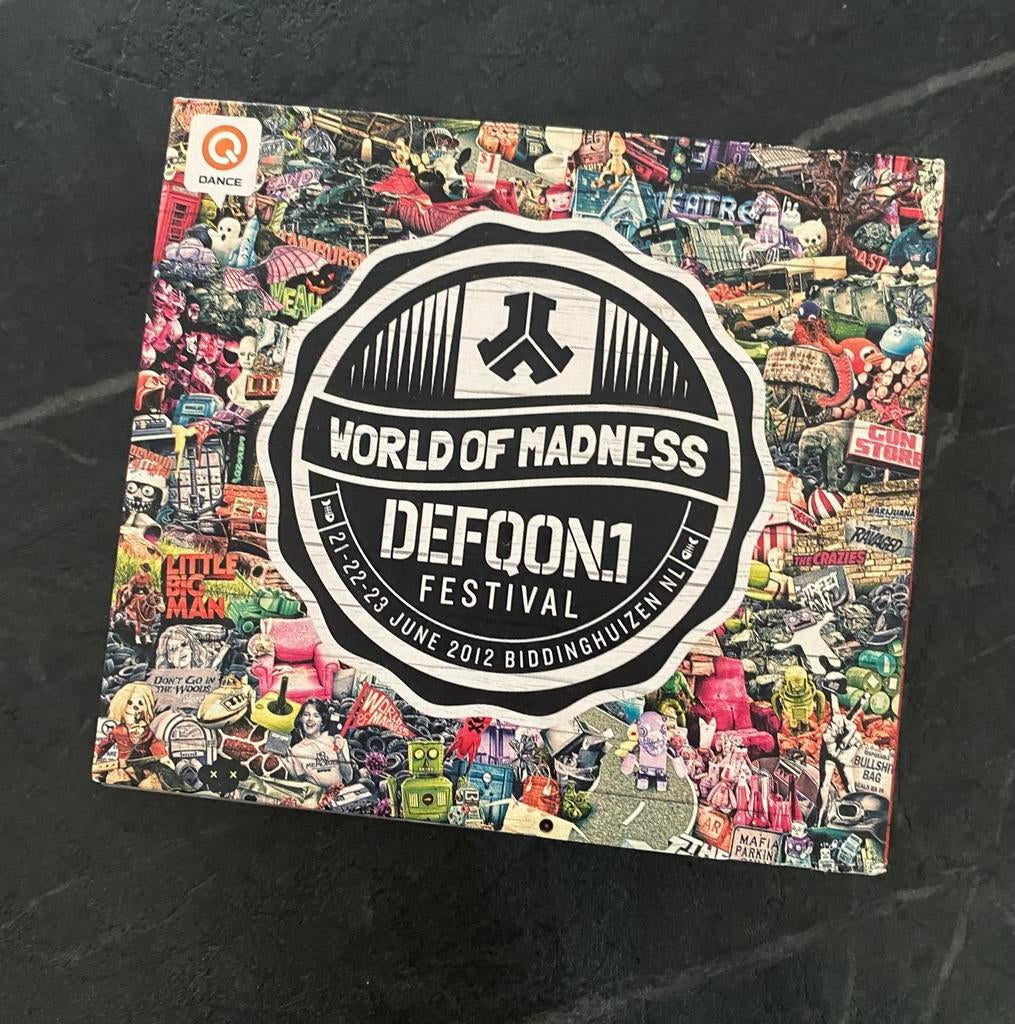 Defqon.1 Festival 2012 - World Of Madness (4x CD), Ophalen of Verzenden, Zo goed als nieuw