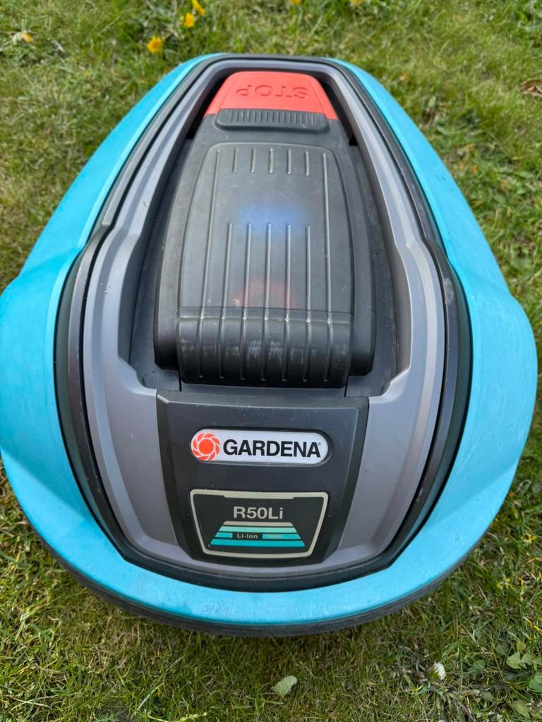Gardena R50Li Robotmaaier – vernieuwd, Ophalen of Verzenden, Zo goed als nieuw