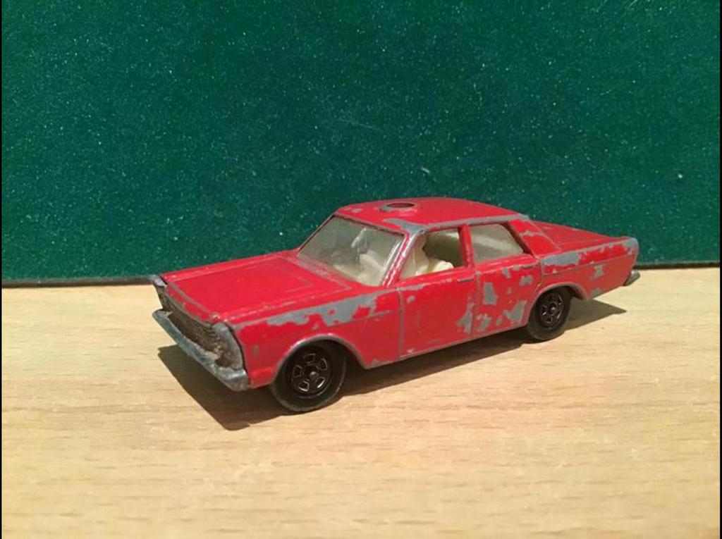 Ford Galaxie van Matchbox, Hobby en Vrije tijd, Modelauto's | Overige schalen, Gebruikt, Auto, Ophalen of Verzenden
