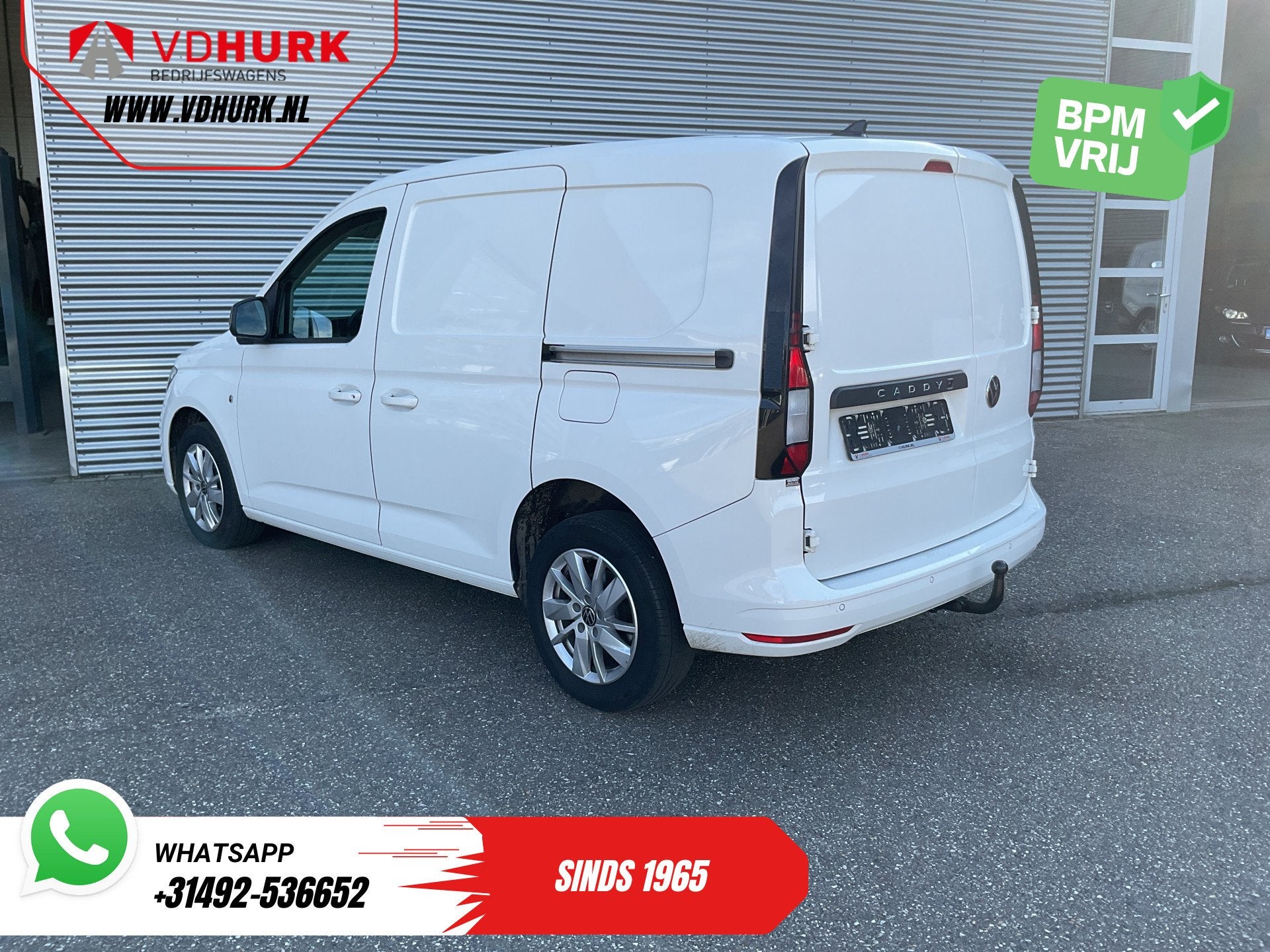Volkswagen Caddy Cargo 2.0 TDI 125 pk DSG Aut. LED/ 2x Schui, Auto's, Stof, Gebruikt, 4 cilinders, Volkswagen