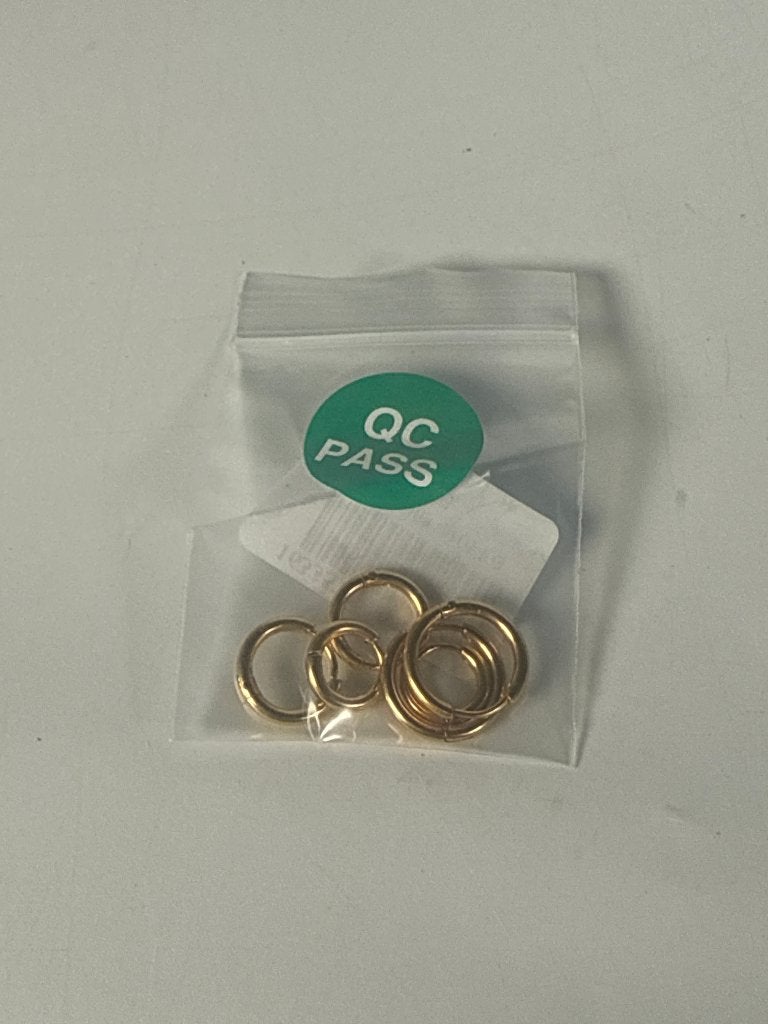 KRFY Multi-Size Gold Hoop Earrings Set – Gold – Multi Size, Verzenden, Nieuw, Goud, Overige materialen