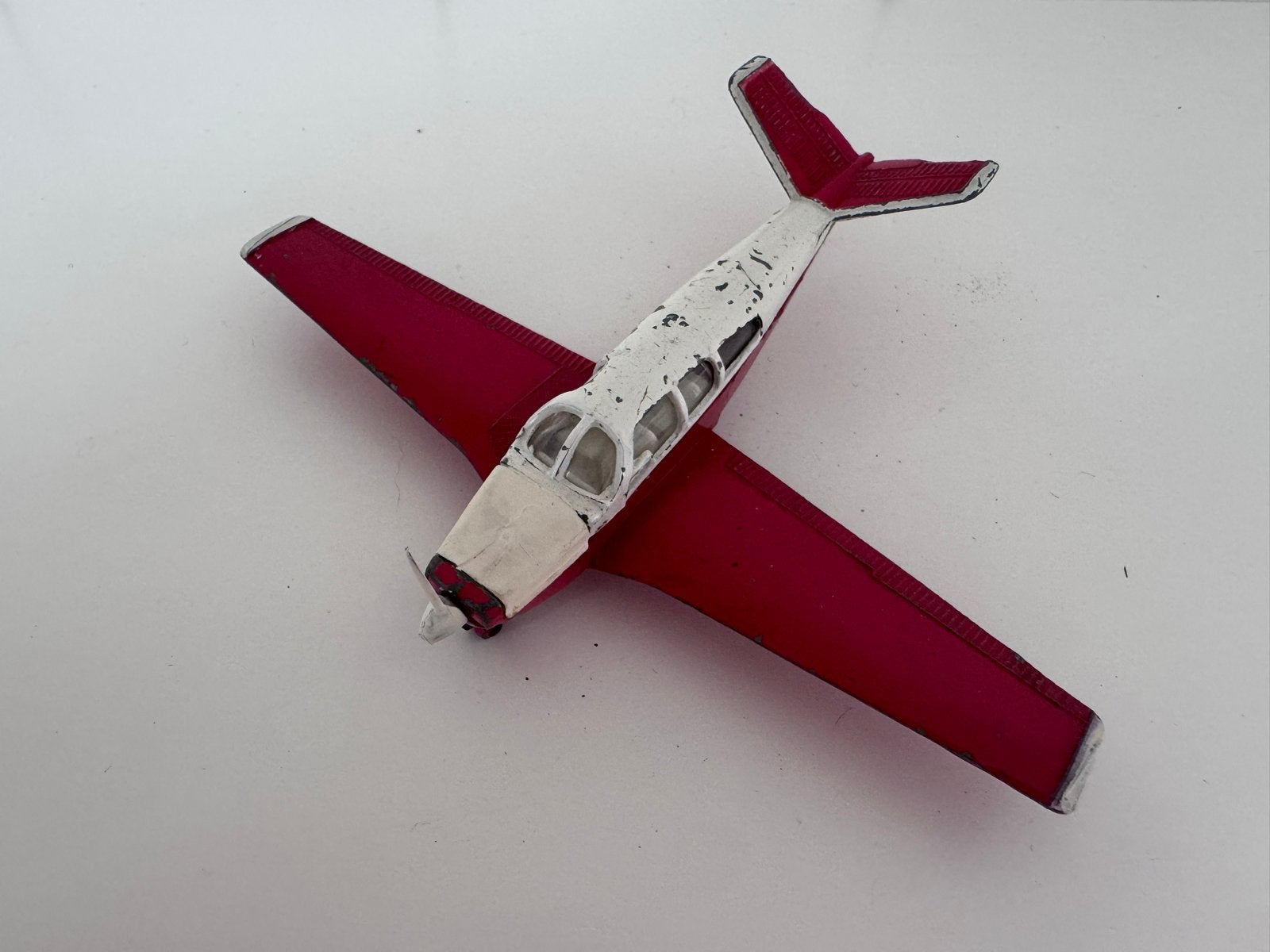 Vintage Speelgoed Vliegtuigje - Propeller Stuk, Overige merken, Gebruikt, Ophalen of Verzenden, Groter dan 1:72