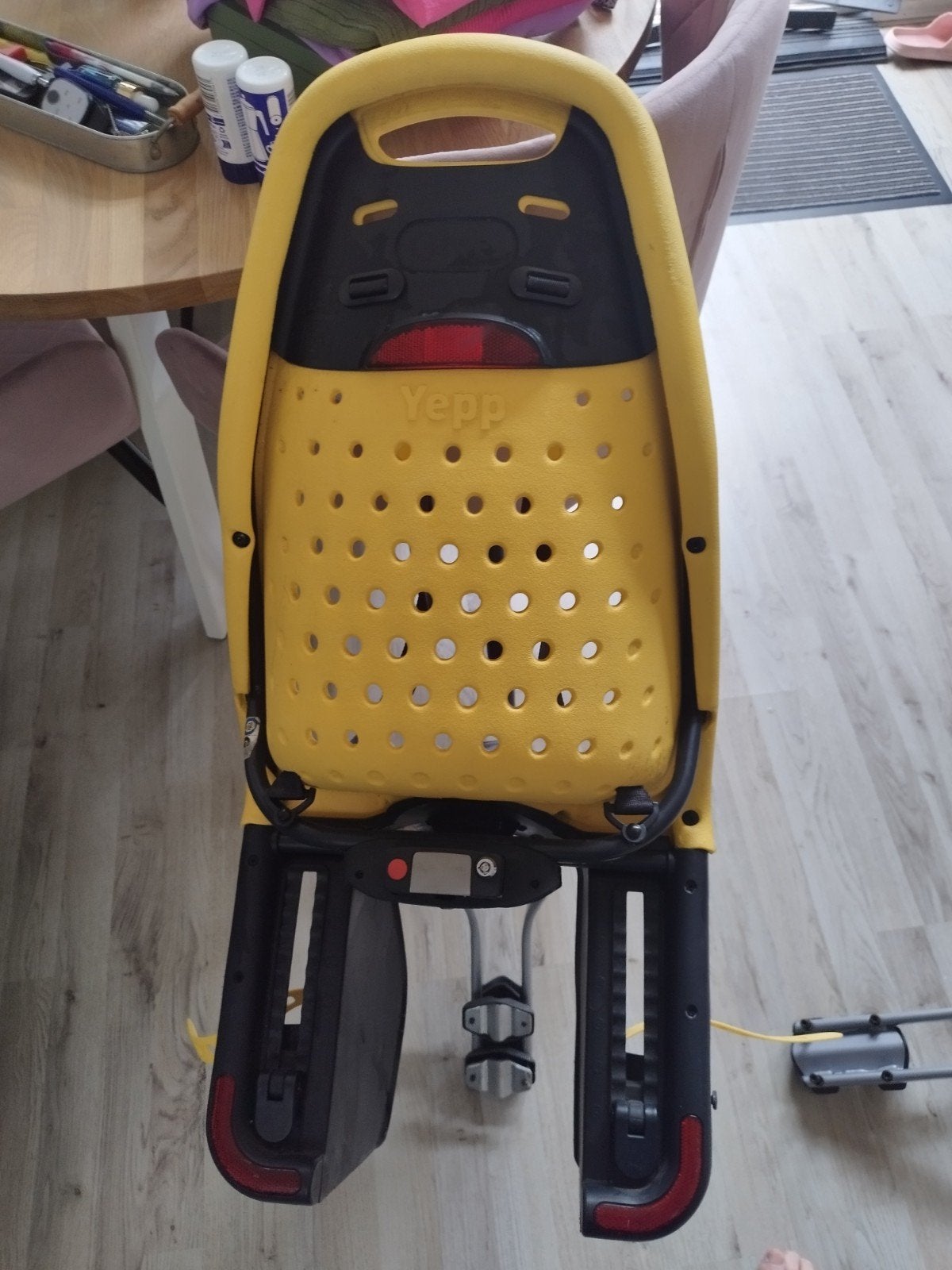 Yepp fietsstoel, Ophalen of Verzenden, Gebruikt, Yepp, Voetsteuntjes