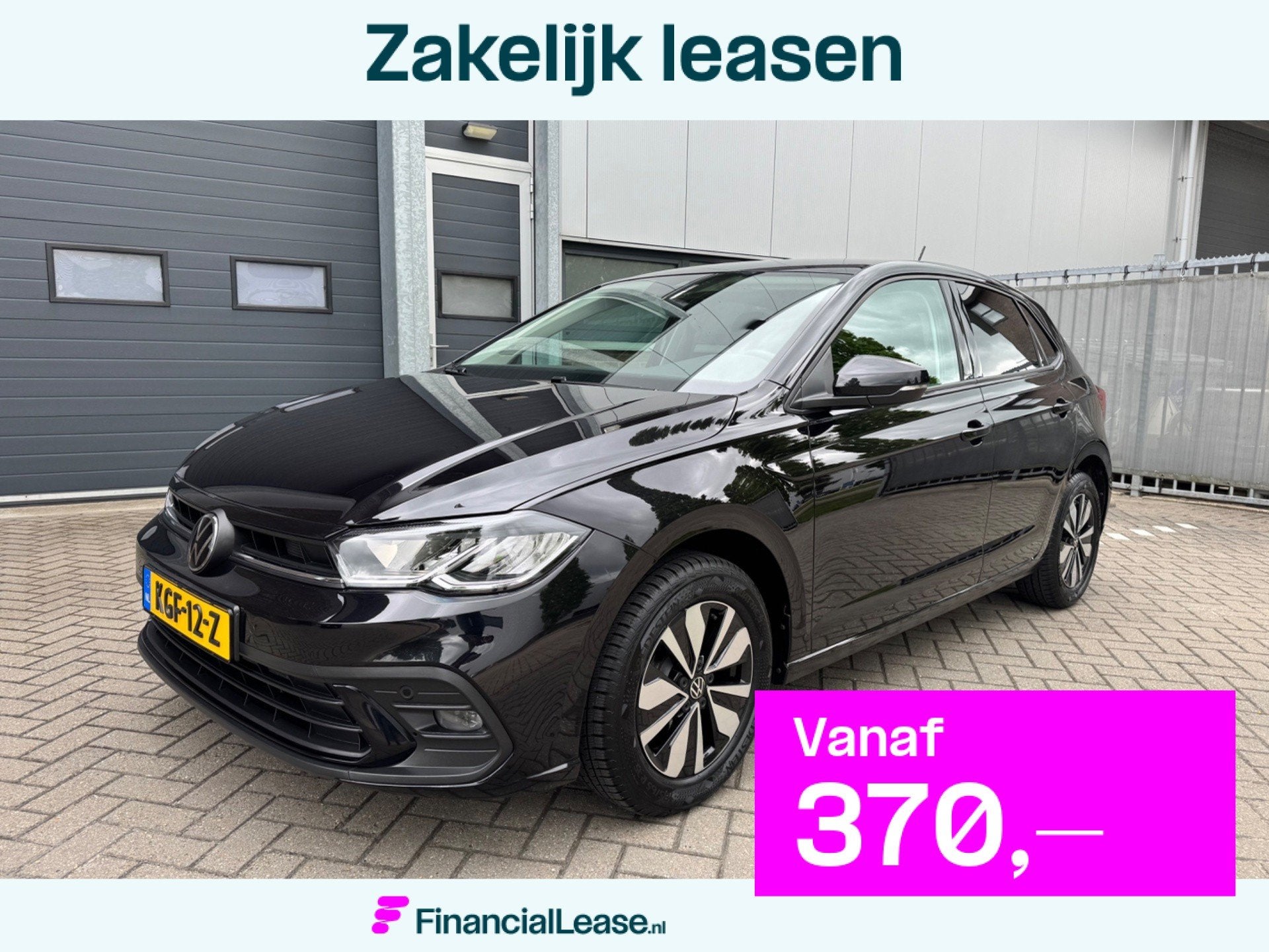 Volkswagen POLO 1.0 TSI 116PK DSG Goal Edition, Fabrieksgara, Stof, Gebruikt, 116 pk, Zwart