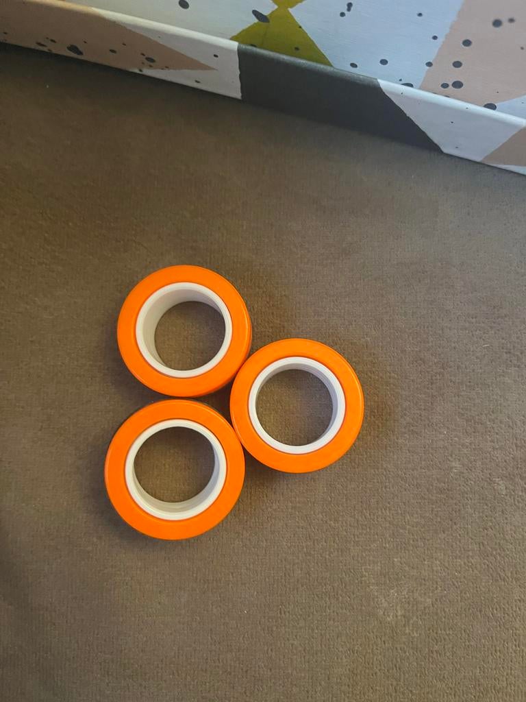 Magnetische Fidget Toy Ringen - Stressvermindering, Ophalen of Verzenden, Nieuw, Jongen of Meisje