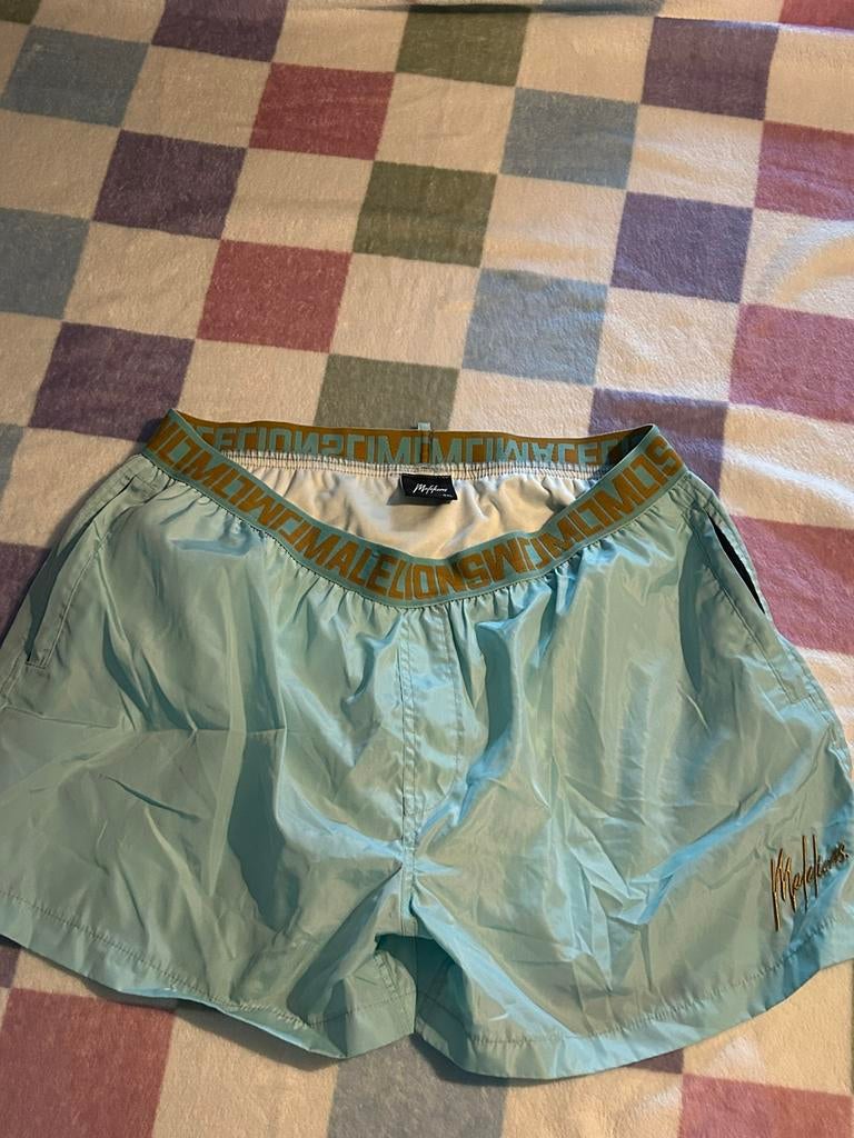 Malelions heren zwembroek lichtblauw, maat XXL, Ophalen of Verzenden, Overige maten, Blauw, Zwemshort
