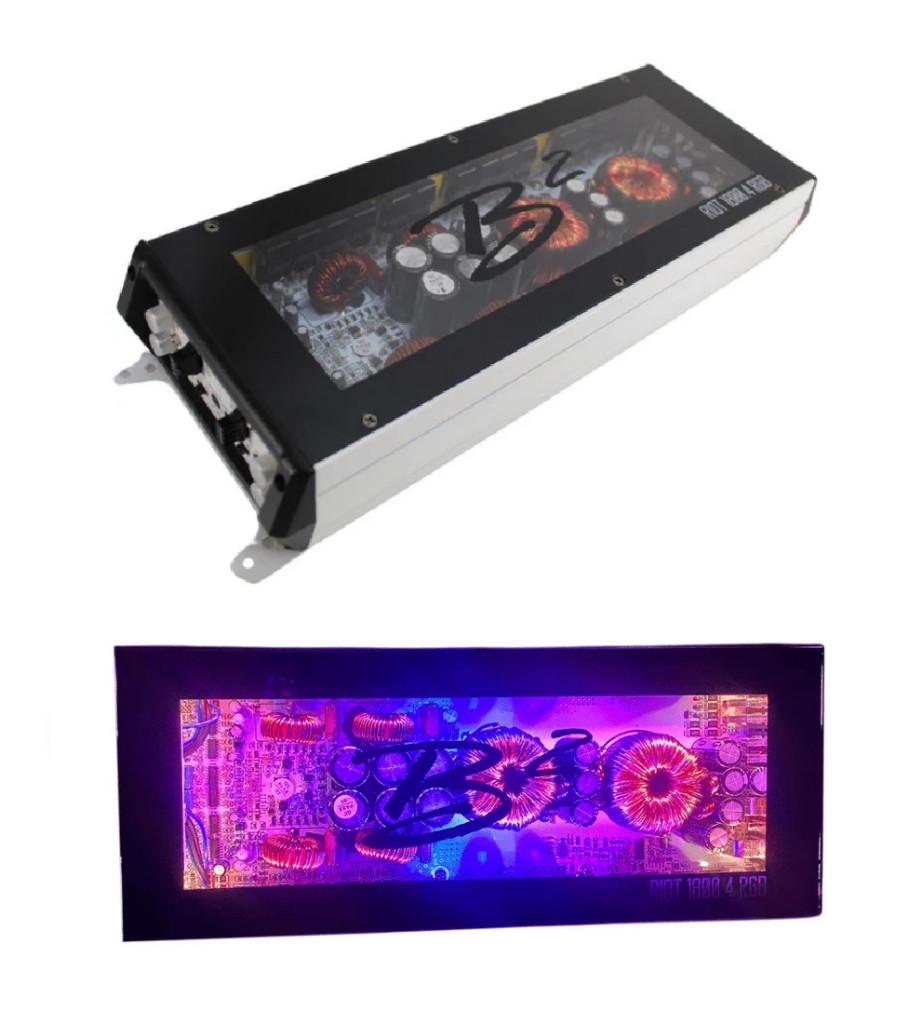 B2 Audio RIOT 1800.4 RGB 4 kanaals versterker 4 x 450WRMS, ., Nieuw, Ophalen of Verzenden, Plantevej 35, 2870 Dyssegaard, Denmark