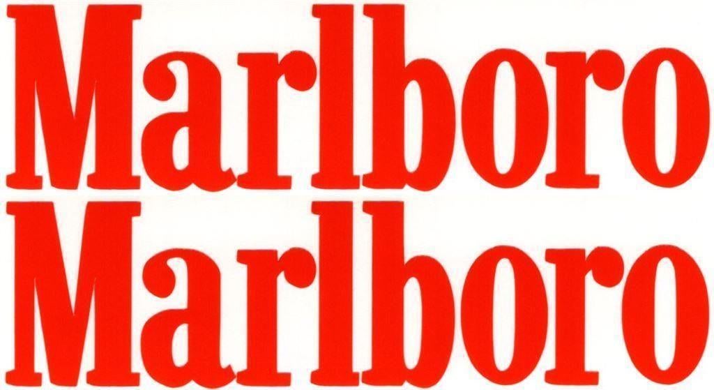 Marlboro sticker set #5, Ophalen of Verzenden