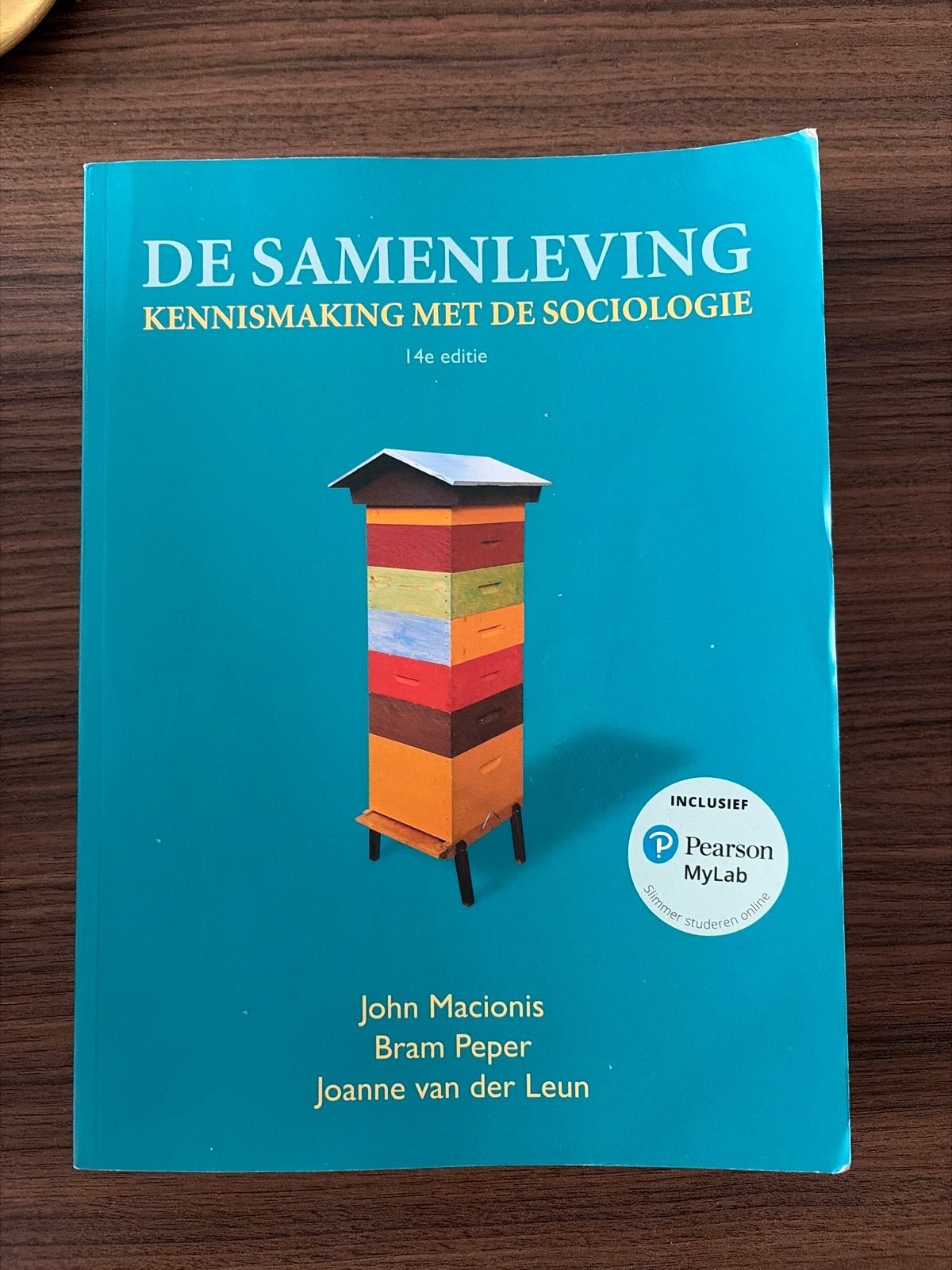 De Samenleving: Kennismaking met de Sociologie 14e editie, Ophalen of Verzenden, Gamma, Gelezen, WO