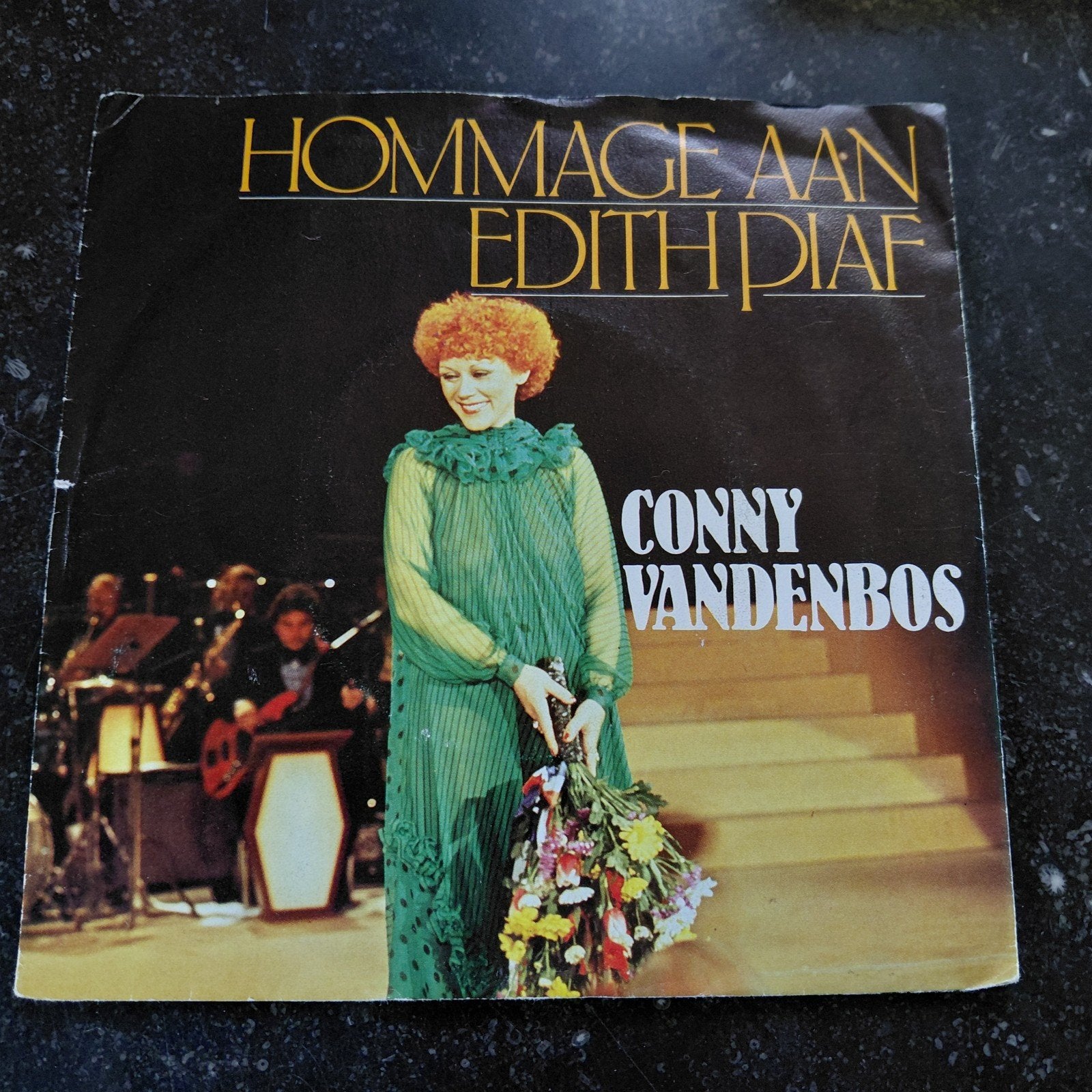 Conny Vandenbos - Hommage aan Edith Piaf Single, Ophalen of Verzenden, Gebruikt