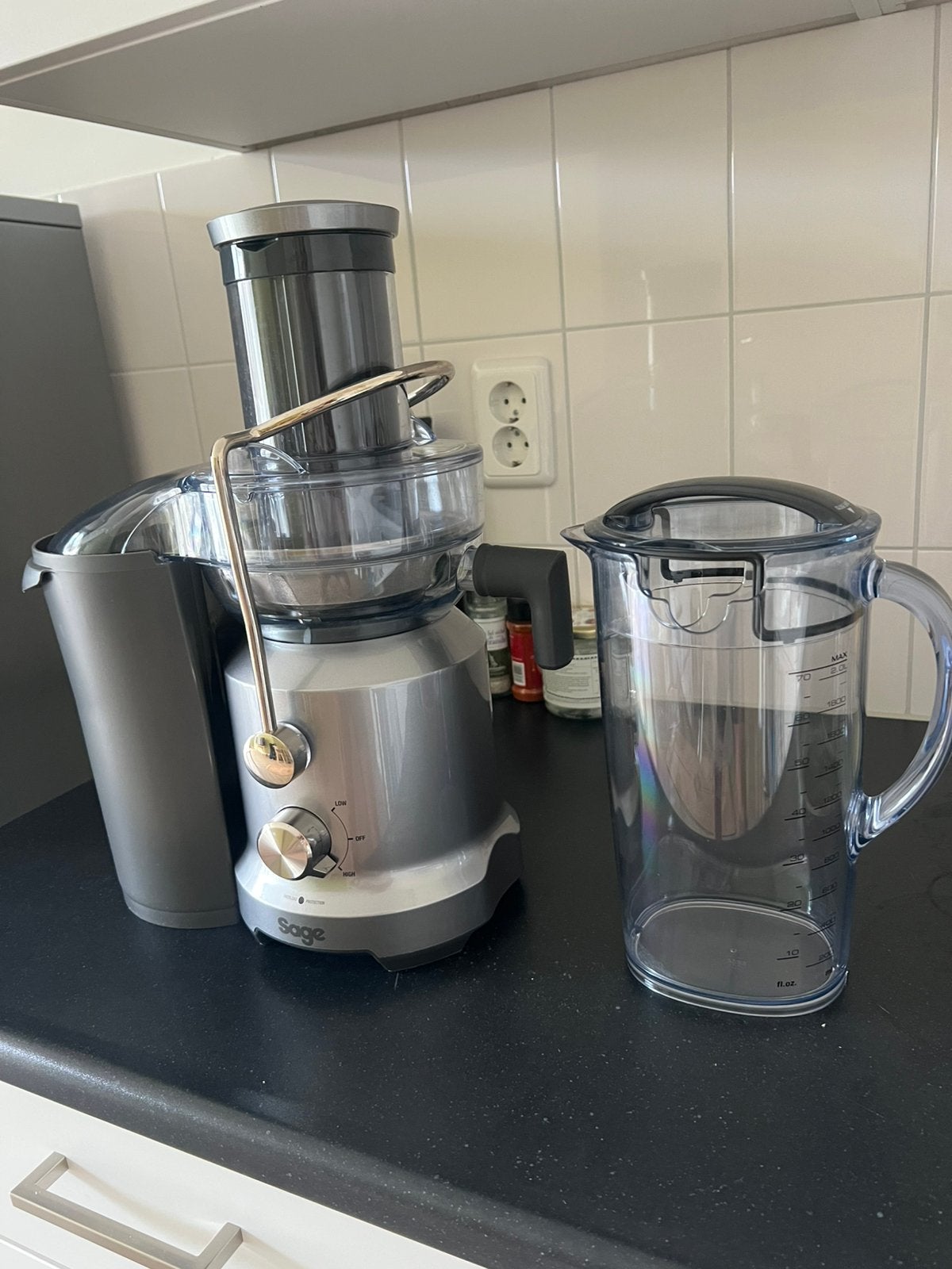 Sage Nutri Juicer Cold – slechts 1x gebruikt!, Ophalen of Verzenden, Zo goed als nieuw, Sapcentrifuge