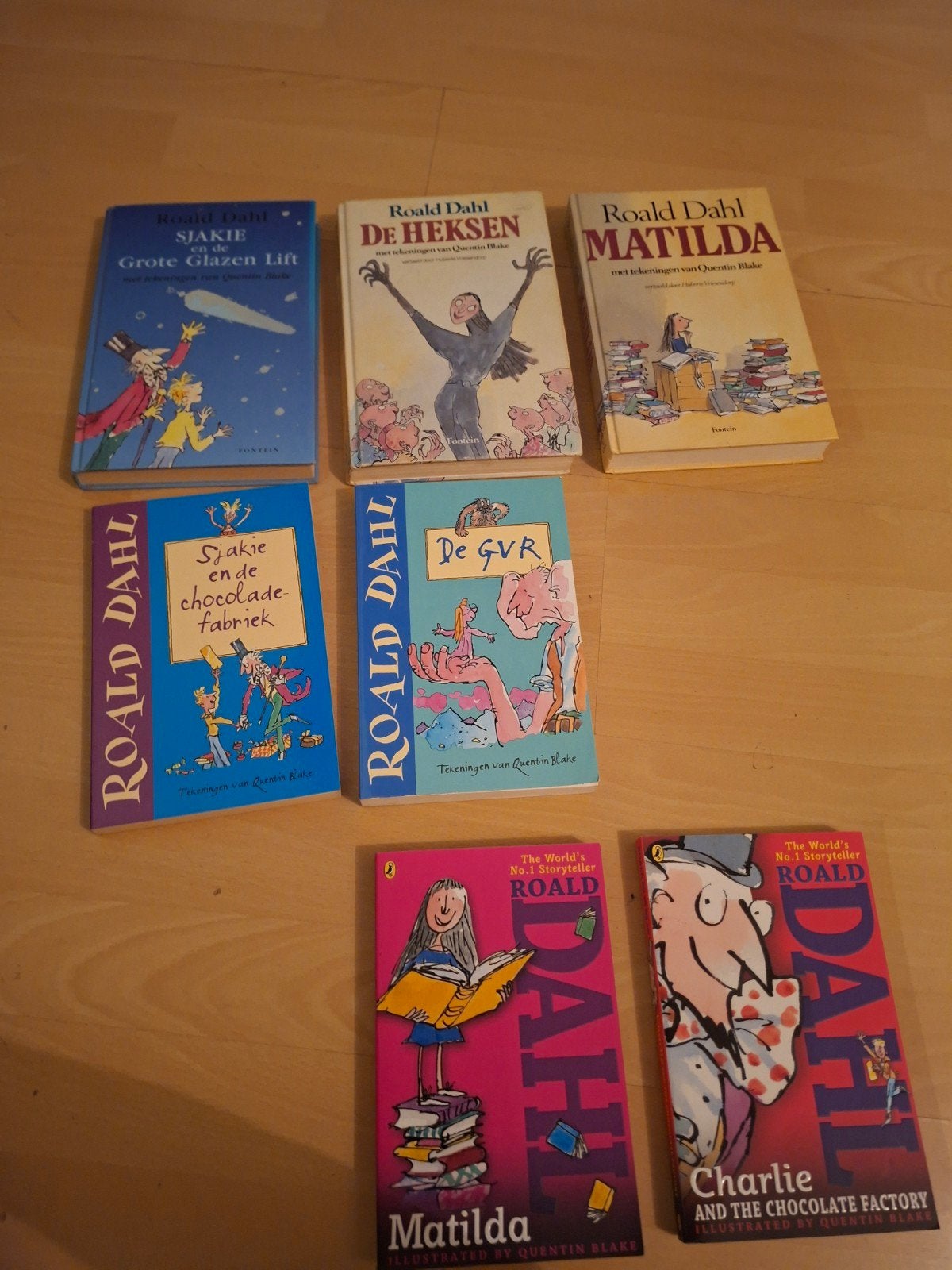 Roald Dahl kinderboeken  - boeken, Ophalen of Verzenden, Fictie algemeen