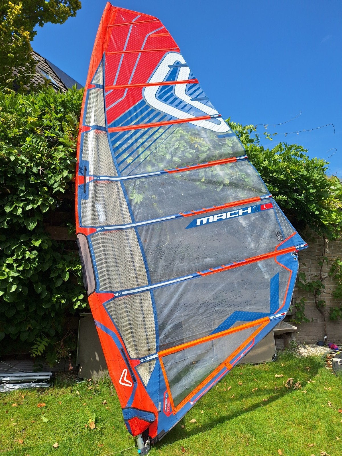 Severne Mach1 7.0 windsurfzeil, Gebruikt, 6.5 m² tot 8 m², Ophalen of Verzenden, Severne