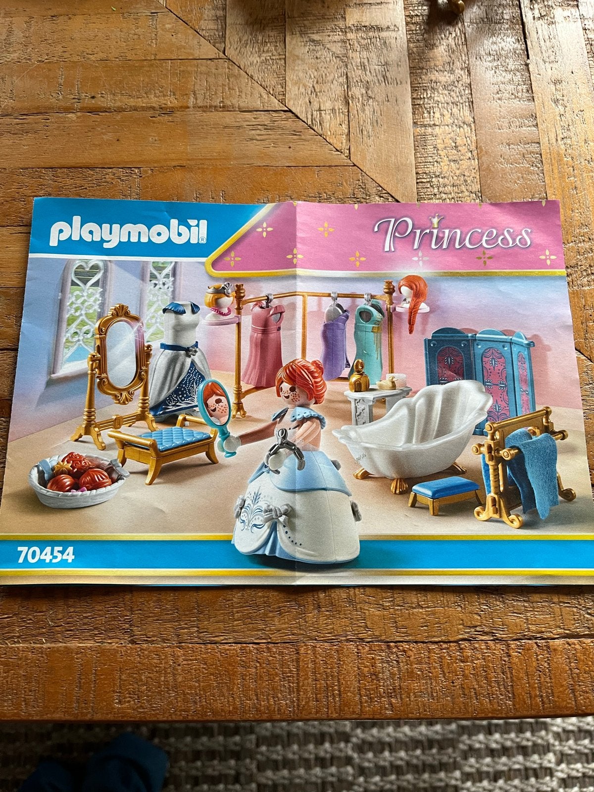 Playmobil Princess 70454 Badkamer, Kinderen en Baby's, Gebruikt, Complete set, Overige typen, Ophalen of Verzenden
