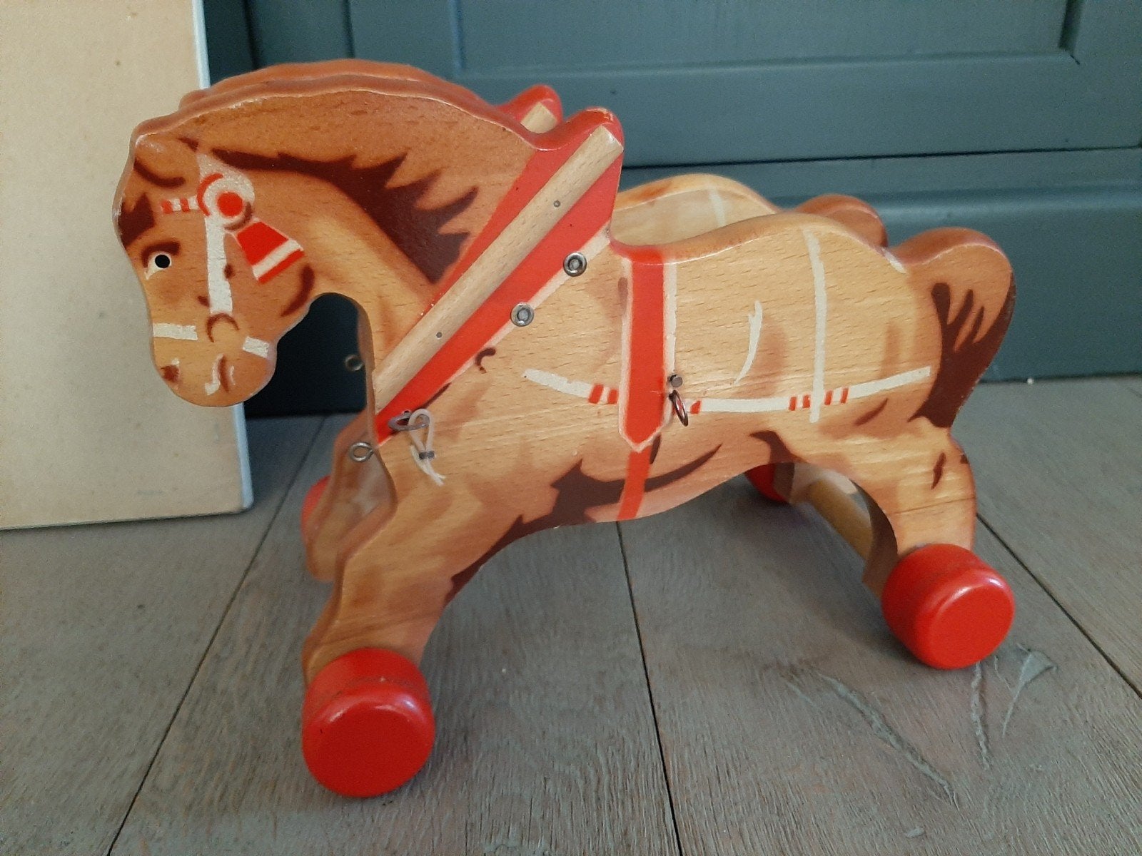 Houten paarden, Ophalen of Verzenden