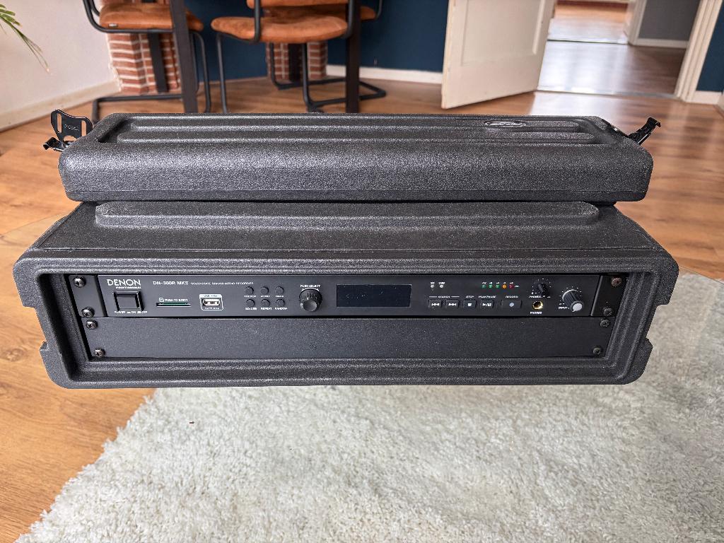 Denon DN-300R MKII audio recorder (in flightcase), Audio, Tv en Foto, Professionele Audio-, Tv- en Video-apparatuur, Ophalen of Verzenden