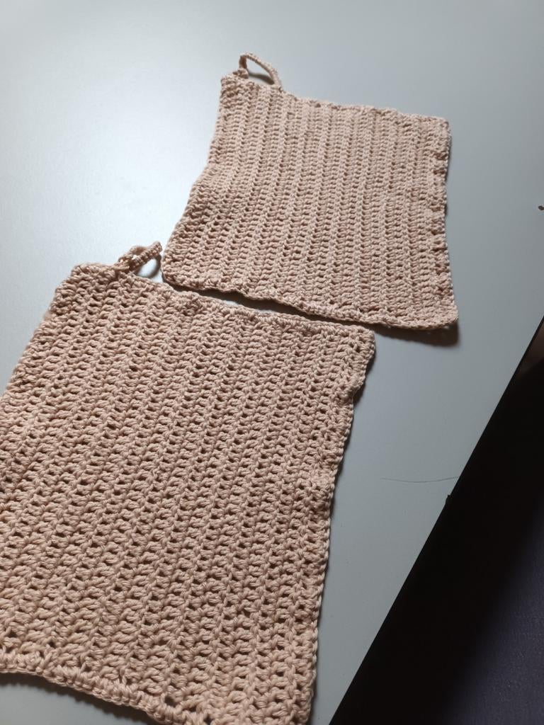 Hand gehaakte pannenlappen, Ophalen of Verzenden