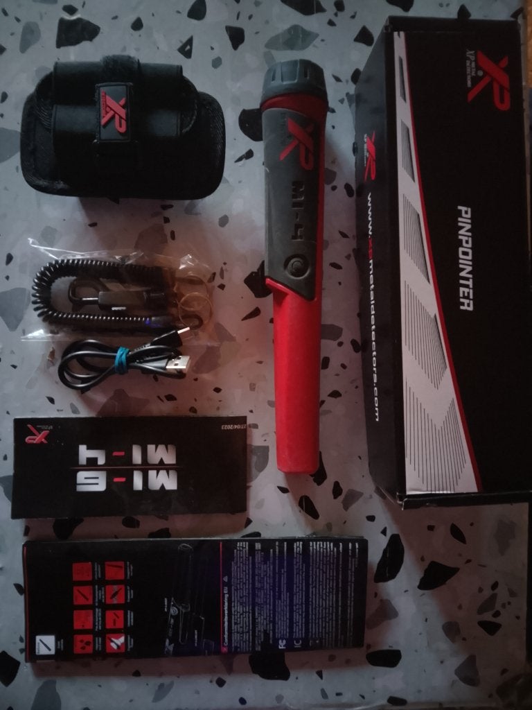 Xp mi 4 Gereserveerd voor TOMASZ, Discriminatie metaaldetectie, Meer dan 30 cm, Ophalen of Verzenden, Zo goed als nieuw