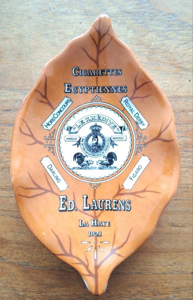 Vintage Ed. Laurens asbak - KW Dehme Western Germany, Verzamelen, Rookartikelen, Aanstekers en Luciferdoosjes, Ophalen, Gebruikt