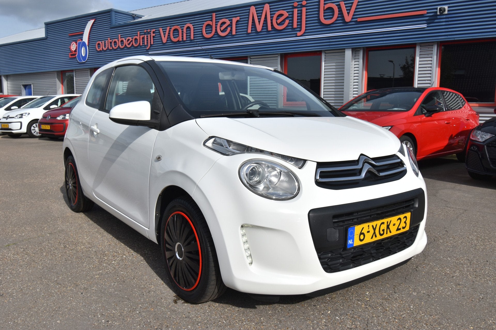 Citroën C1 1.0 e-VTi Feel , AIRCO , BL TOOTH , EL RAMEN , R, Voorwielaandrijving, Euro 5, Stof, Gebruikt