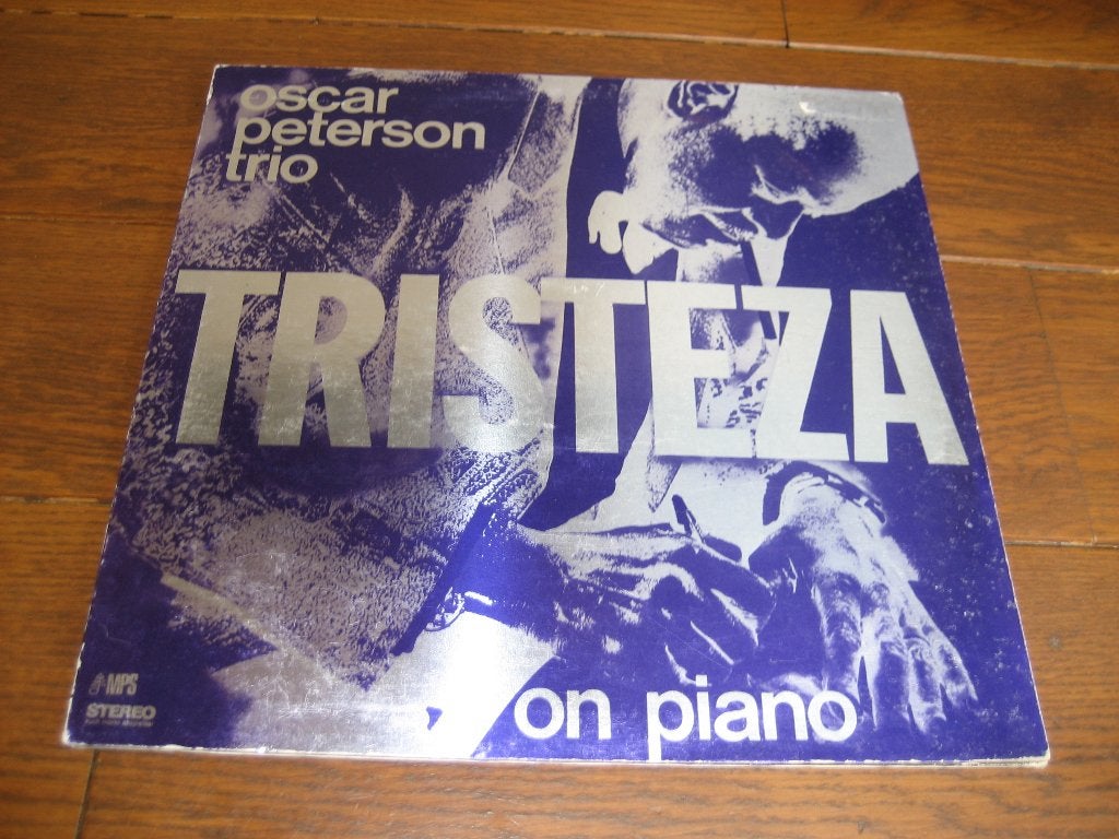 oscar peterson trio tristeza on piano, LP, Gebruikt, Ophalen of Verzenden, 12 inch