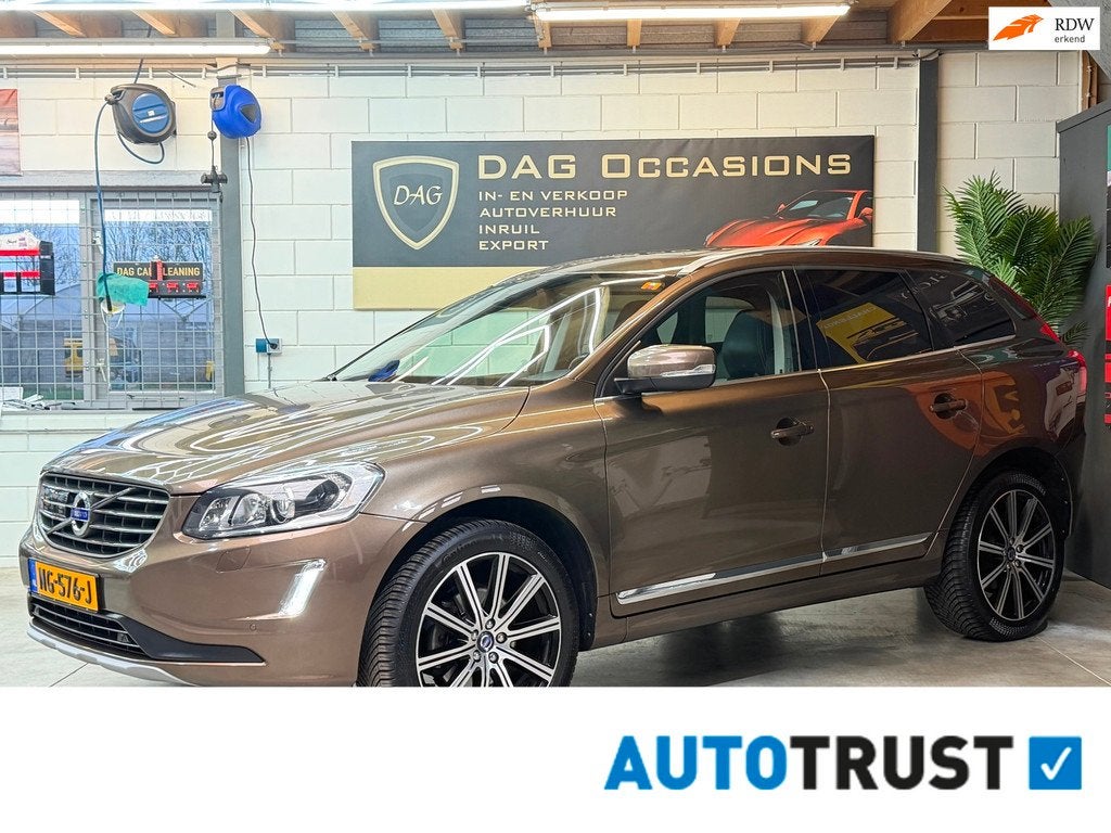 Volvo XC60 2.0 T6 AUTOMAAT|306PK|CAMERA|LEER|ADAP CRUISE, Auto's, Volvo, Gebruikt, 4 cilinders, Lichtsensor, Bedrijf