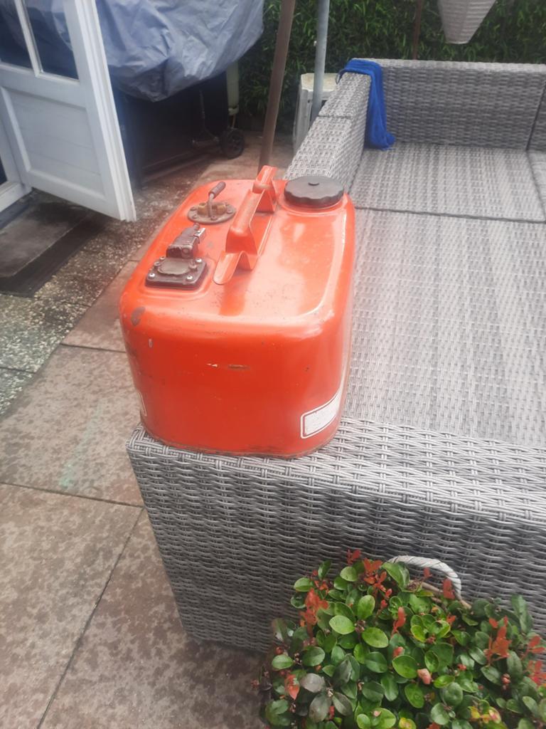 Yamaha buitenboordmotor brandstoftank, Ophalen of Verzenden, Gebruikt, Motor en Techniek