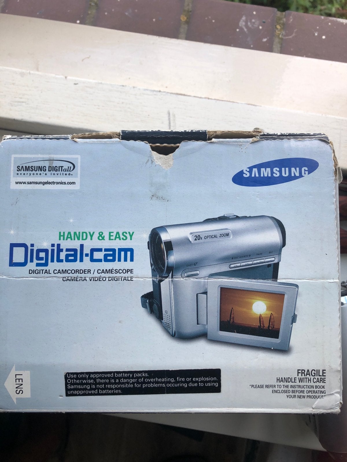 Samsung Digital-cam VP-D351i Mini DV Camcorder, Audio, Tv en Foto, Videocamera's Digitaal, Mini dv, 20x of meer, Ophalen of Verzenden