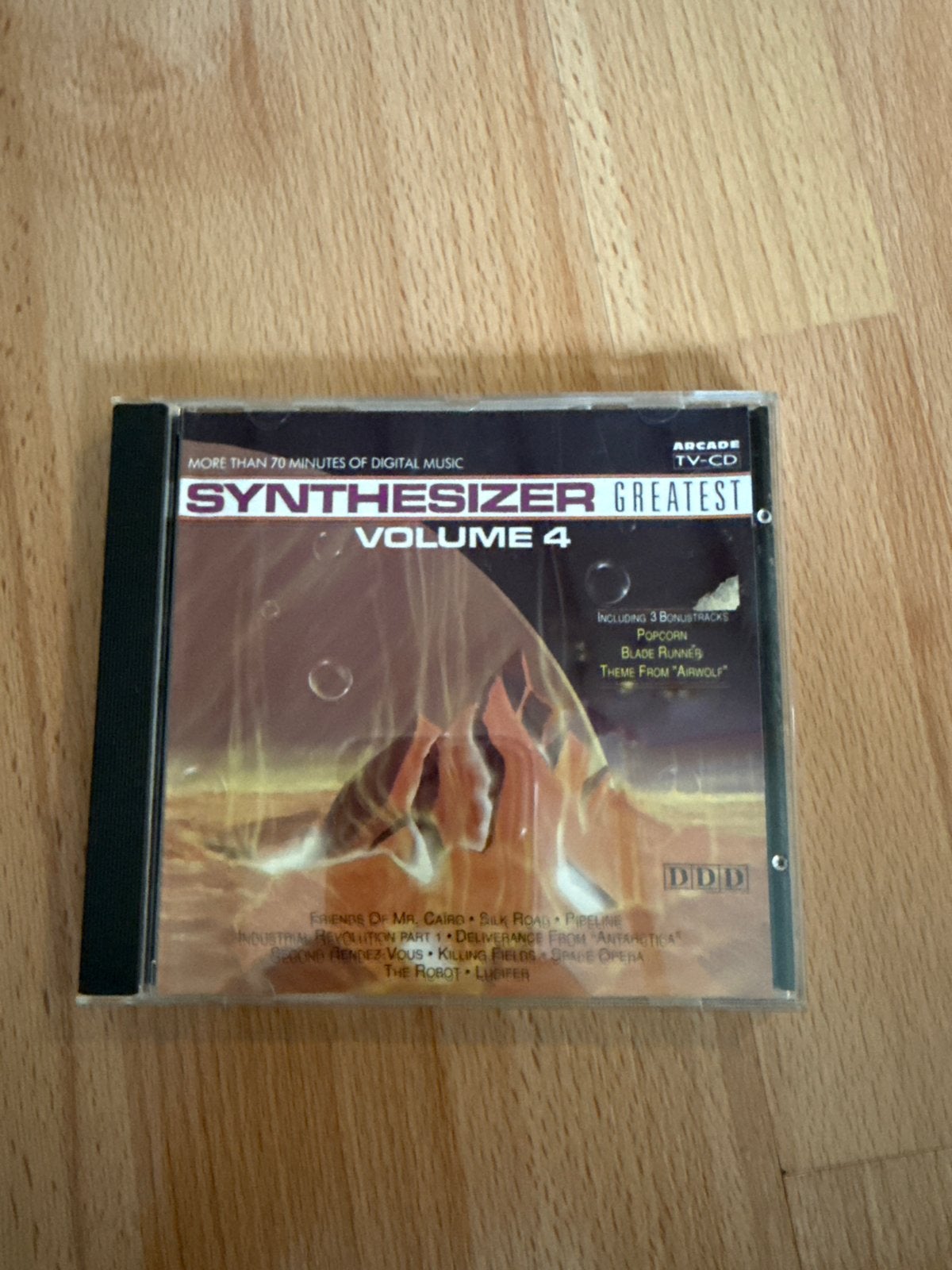 Synthesizer Greatest Volume 4 CD - Arcade TV-CD, Gebruikt, Met bonustracks, Overige genres, Ophalen of Verzenden