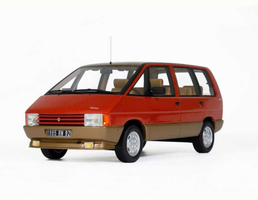 RENAULT ESPACE 2000 TSE ROOD 1984 OTTO MOBILE 1/18 OT1178, Verzenden, Nieuw, Auto, OttOMobile