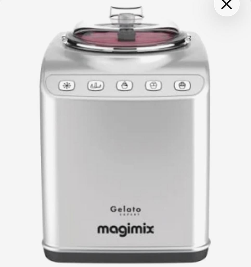 GEZOCHT: MAGIMIX IJSMACHINE EXPERT, Ophalen of Verzenden, Zo goed als nieuw