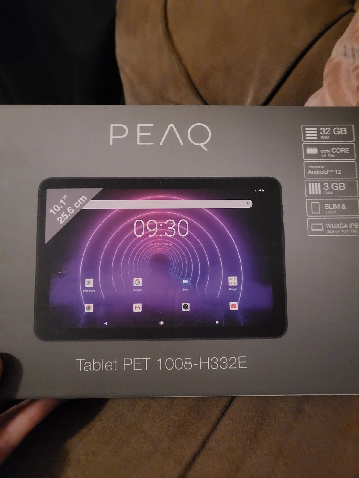 PEAQ Tablet PET 1008-H332E - Nieuw in doos, 10 inch, PEAQ, 32 GB, PET 1008-H332E