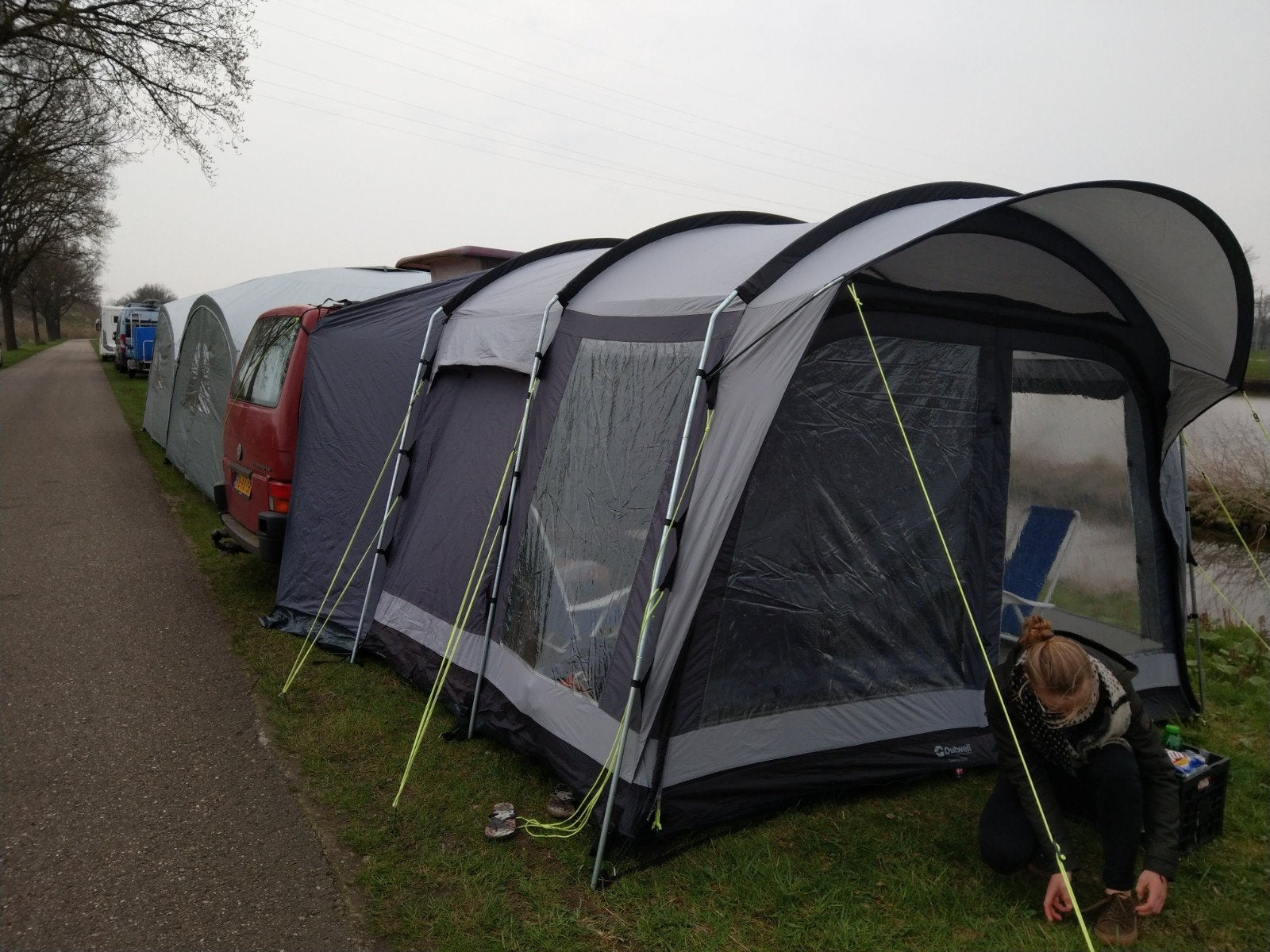 Outwell Country Road voortent voor buscamper, Ophalen, Gebruikt