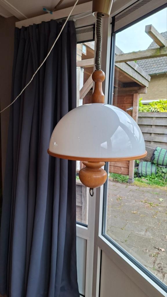 Vintage Design Mushroom Hanglamp Steinhauer jaren 70/80, Ophalen of Verzenden