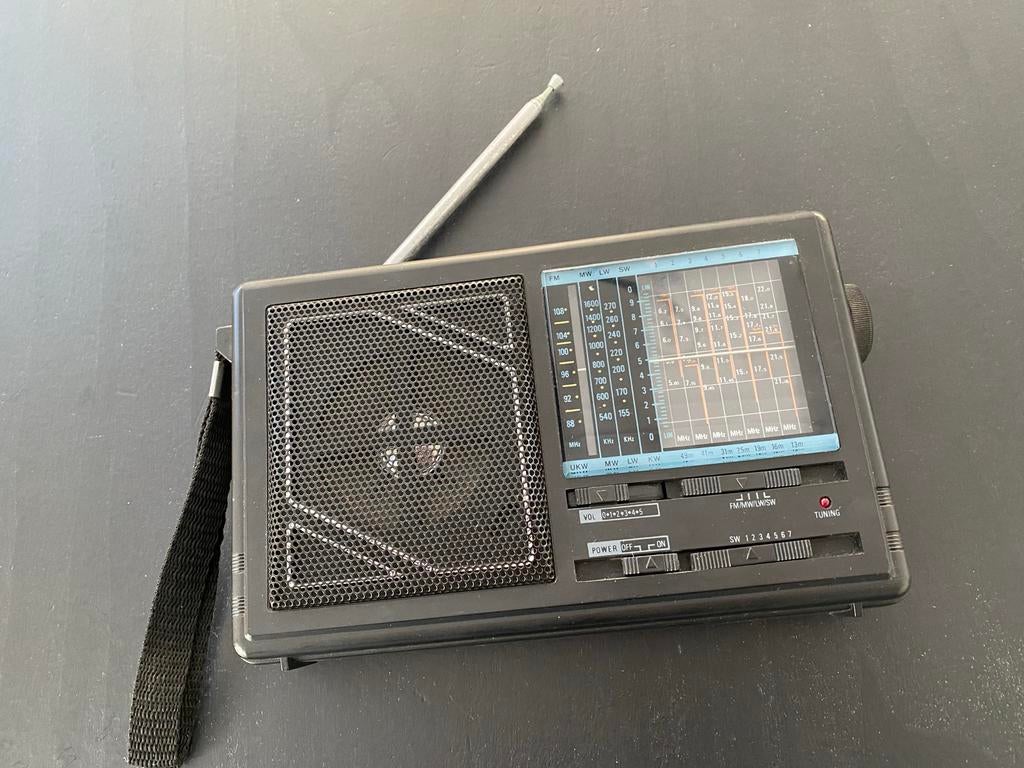 Panashiba FX 928 Wereldontvanger Radio - Vintage, Ophalen of Verzenden, Gebruikt, Wereldontvanger