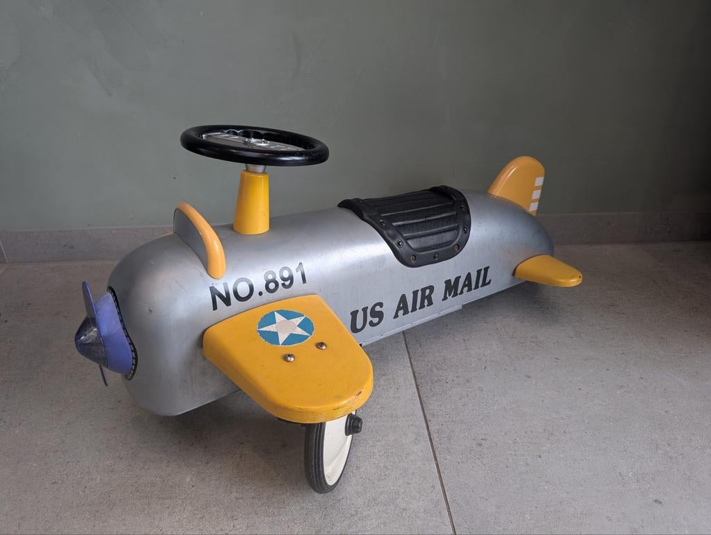 Loopauto Aeroplane Charles Retro Roller - Gebruikt, Ophalen of Verzenden, Gebruikt