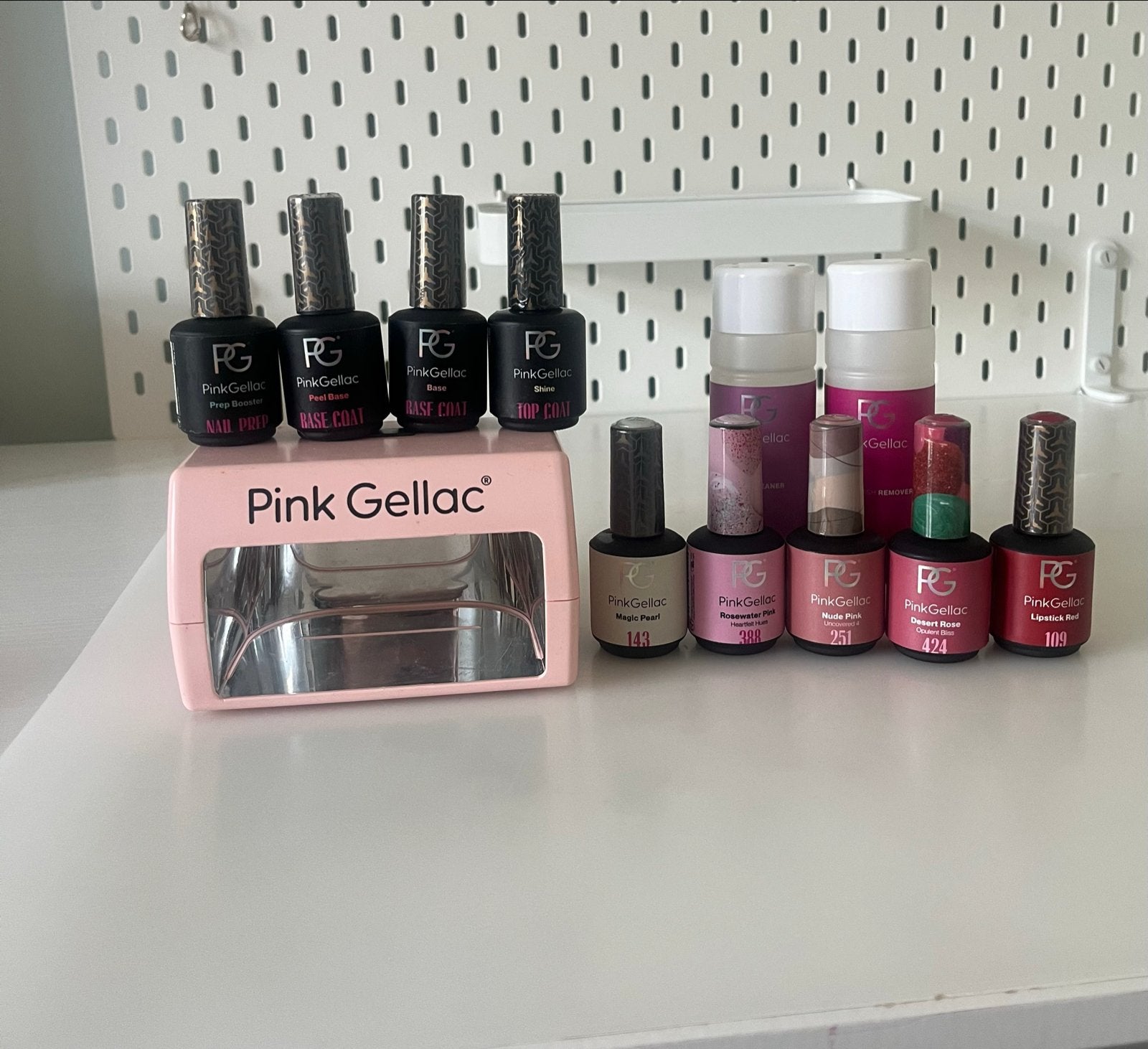 Pink Gellac Startpakket met 5 kleuren, Ophalen of Verzenden, Zo goed als nieuw, Overige typen