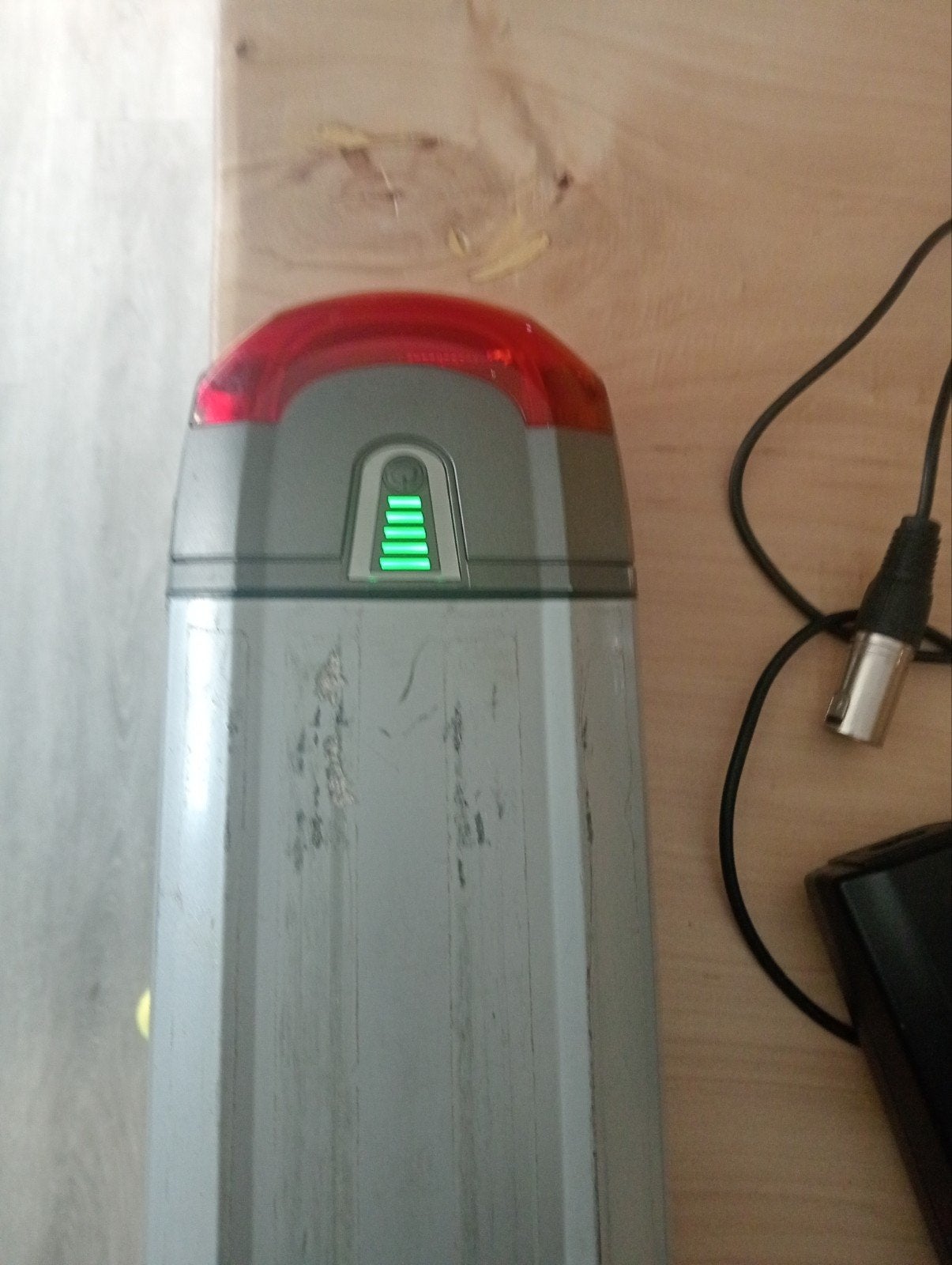 Sparta ION Accu en Oplader, Gebruikt