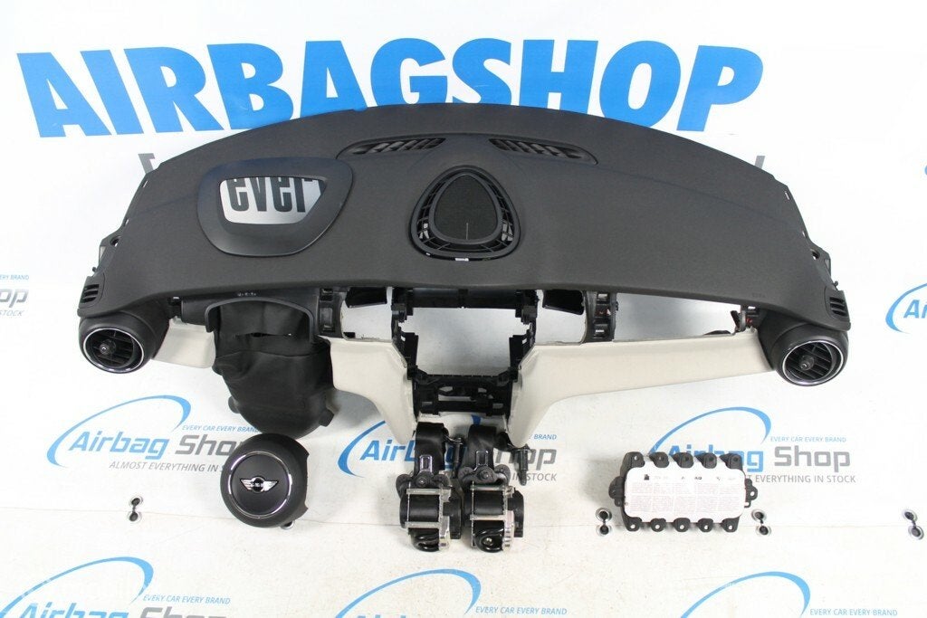 Airbag set Dashboard beige head up Mini Cooper F55 F56 F57