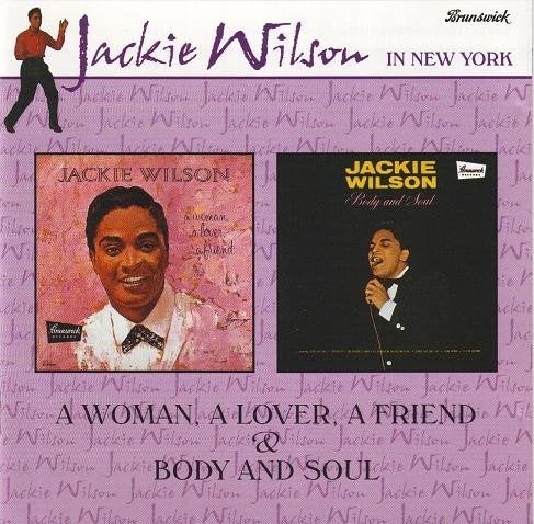 CD Jackie Wilson - A woman, a lover, a friend /Body and soul, Ophalen, Gebruikt