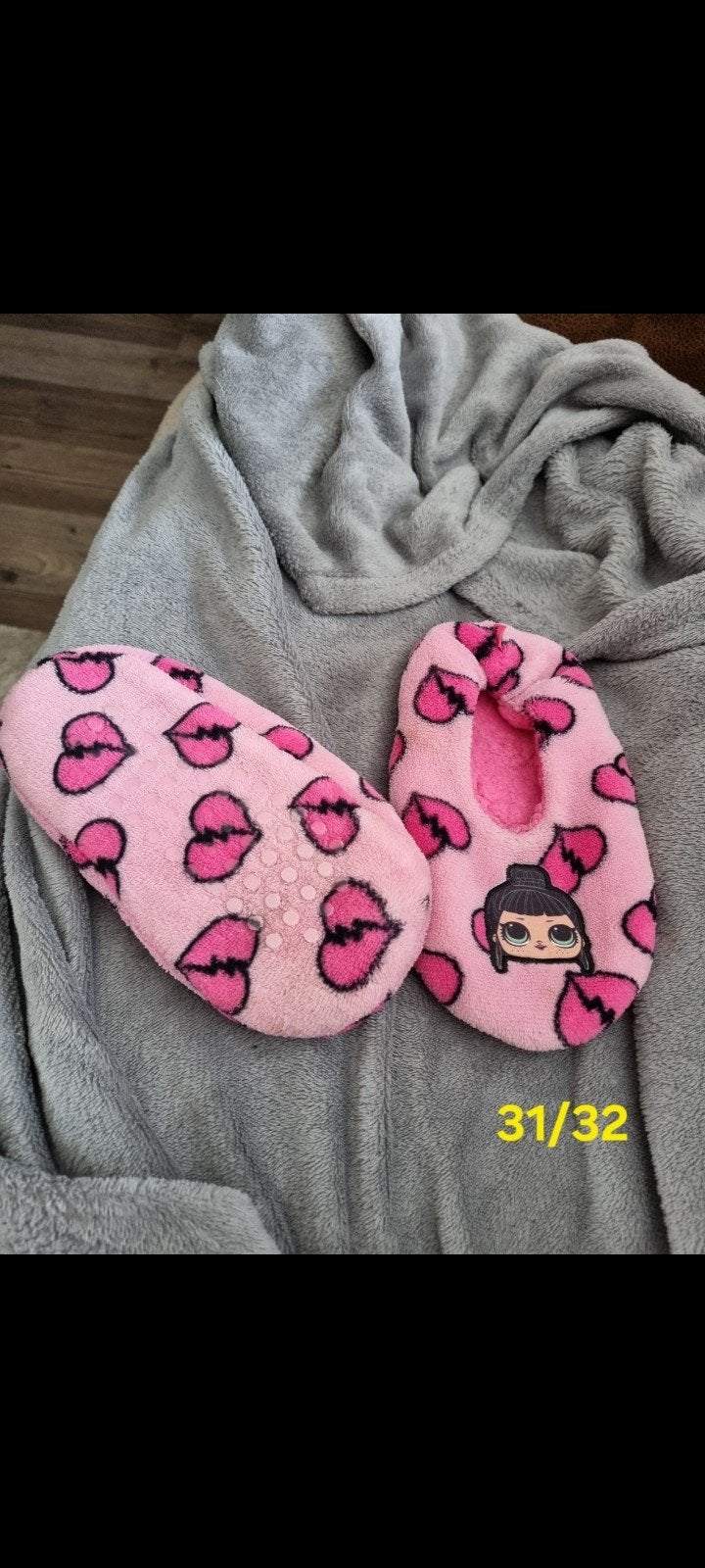 Roze L.O.L. Surprise! pantoffels maat 31/32, Kinderen en Baby's, Kinderkleding | Overige, Ophalen of Verzenden, Gebruikt, L.O.L. Surprise!