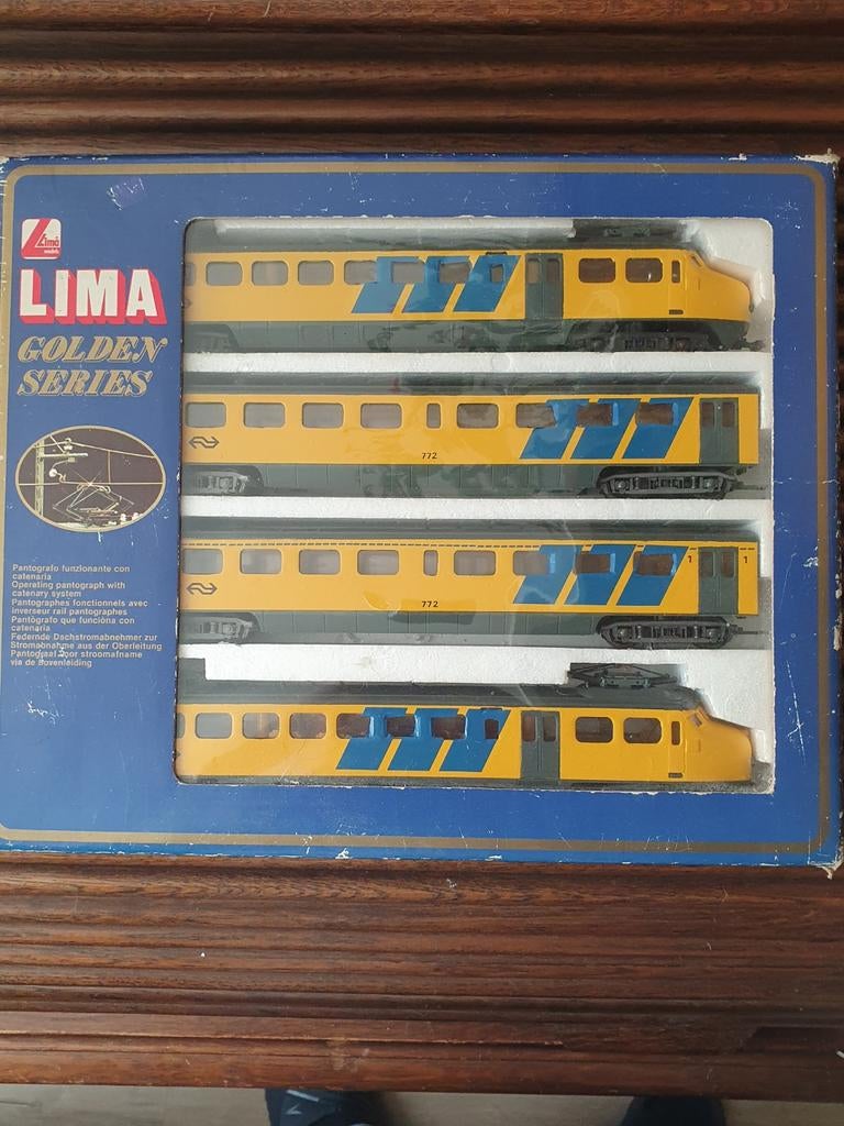 Lima ns mat 54 4tje hondenkop, Hobby en Vrije tijd, Modeltreinen | H0, Ophalen, Gelijkstroom, Lima, Gebruikt