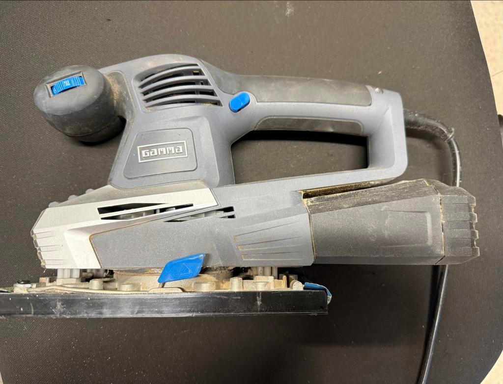Gamma vlakschuurmachine Gebruikt, Doe-het-zelf en Verbouw, Gereedschap | Schuurmachines, Ophalen of Verzenden, Gebruikt, Minder dan 600 watt