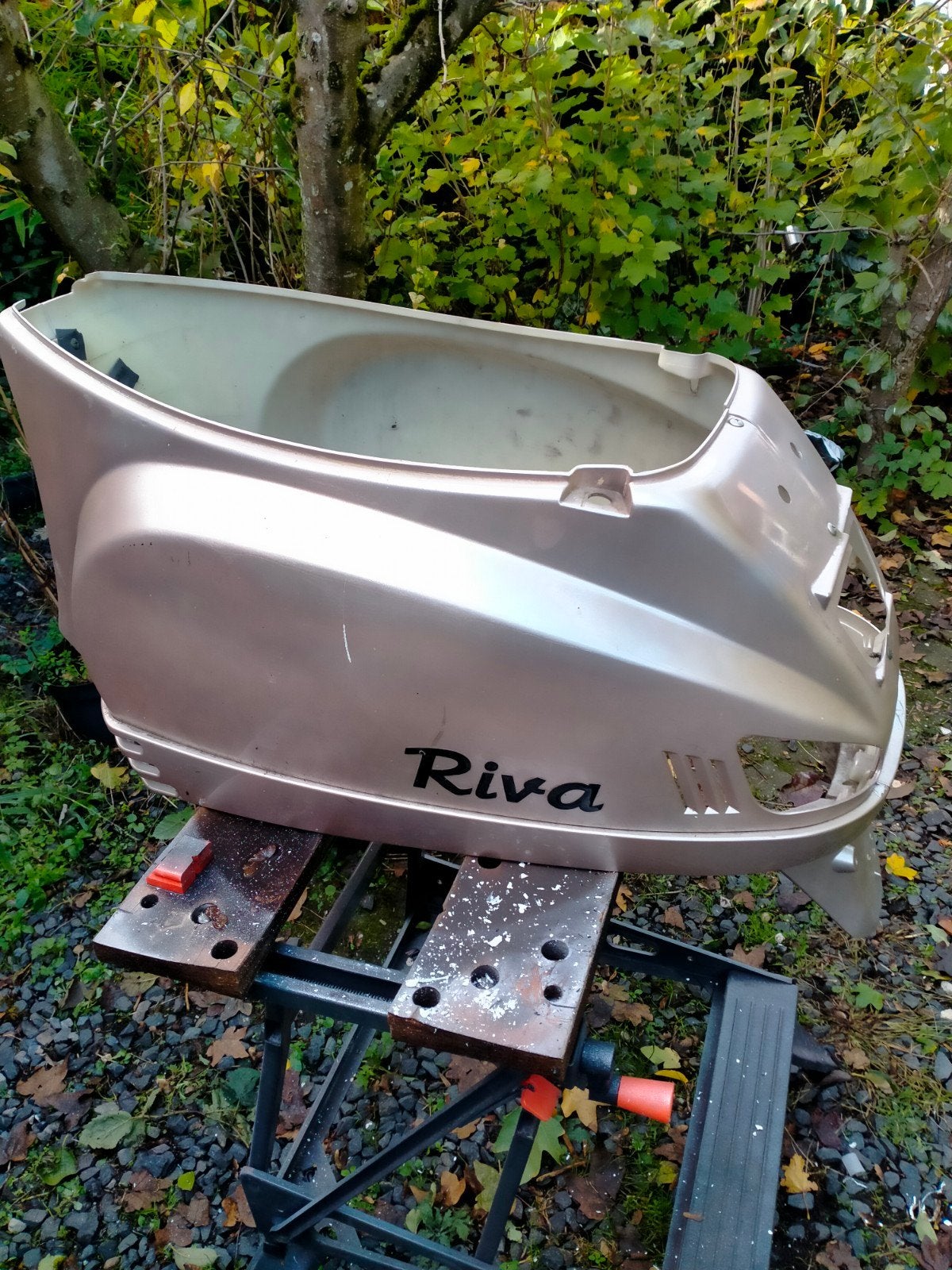 scooter Riva achter stuks, Ophalen, Zeilboot of Motorboot